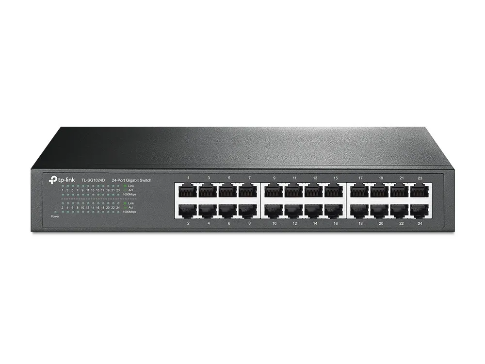 Switch Tp-Link 24-Porte Gigabitlan Desktop - immagine 1