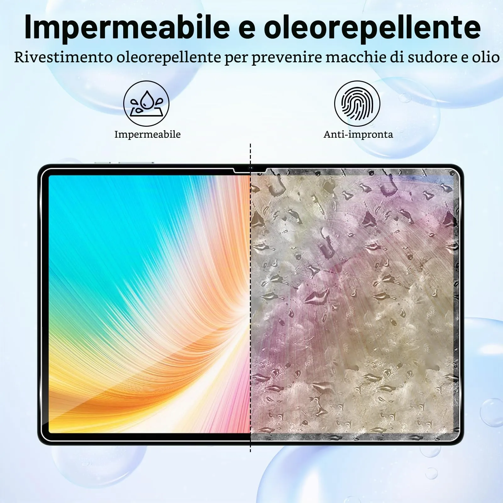 ELYCO Pellicola Protettiva (23,4 * 15,2 CM) per Tablet 10 Poliici - immagine 3