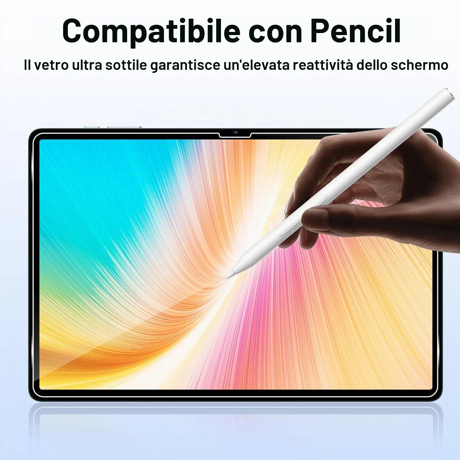 ELYCO Pellicola Protettiva (23,4 * 15,2 CM) per Tablet 10 Poliici - immagine 5
