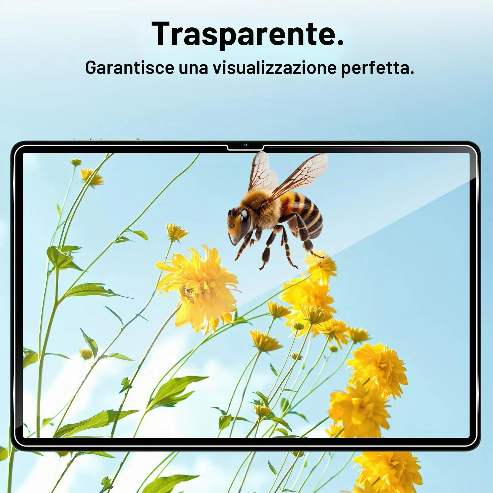 ELYCO Pellicola Protettiva (23,4 * 15,2 CM) per Tablet 10 Poliici - immagine 7