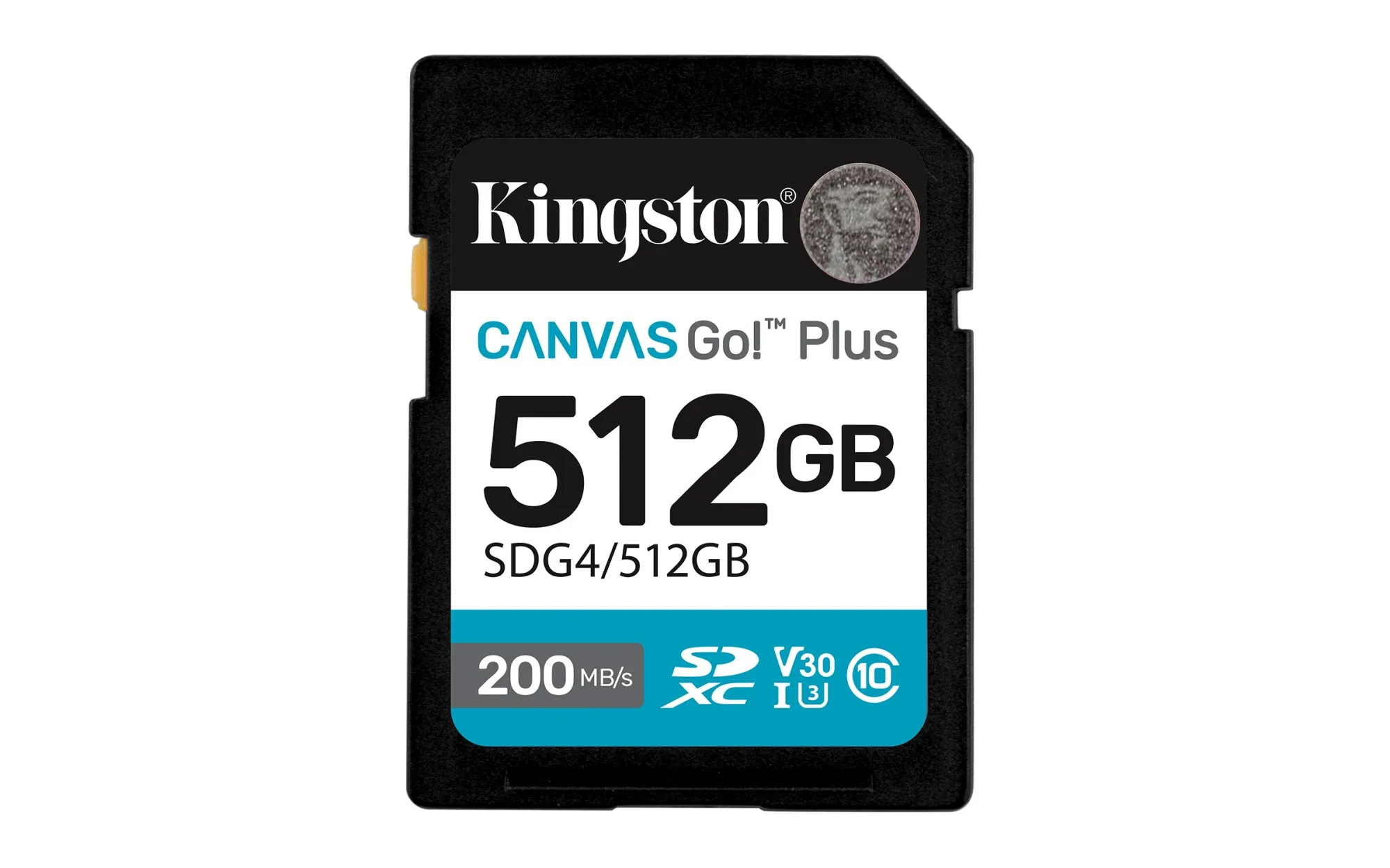 Kingston Technology Canvas Go! Plus 512GB SDXC Canvas Go Plus Gen4 200MB/s C10 UHS-I U3 V30 - immagine 1