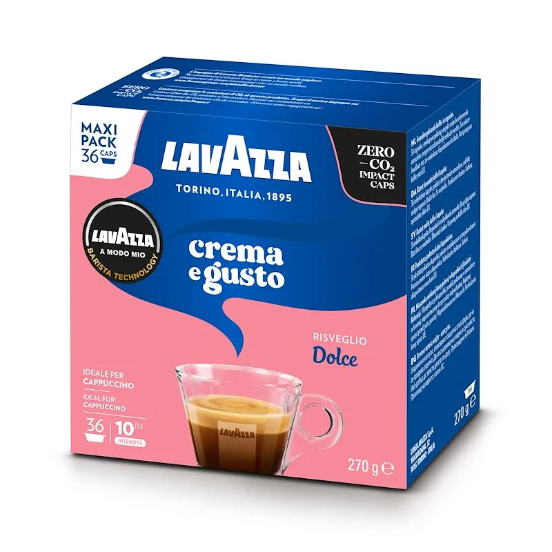 Lavazza A Modo Mio Capsule Caffè 36 Pz Crema e Gusto Dolce 8317 - immagine 1