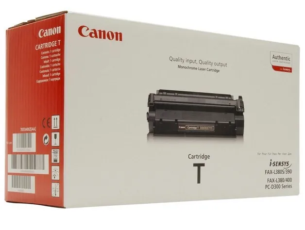 ORIGINALE Canon toner nero Cartridge T 7833A002 3500 pagine - immagine 1