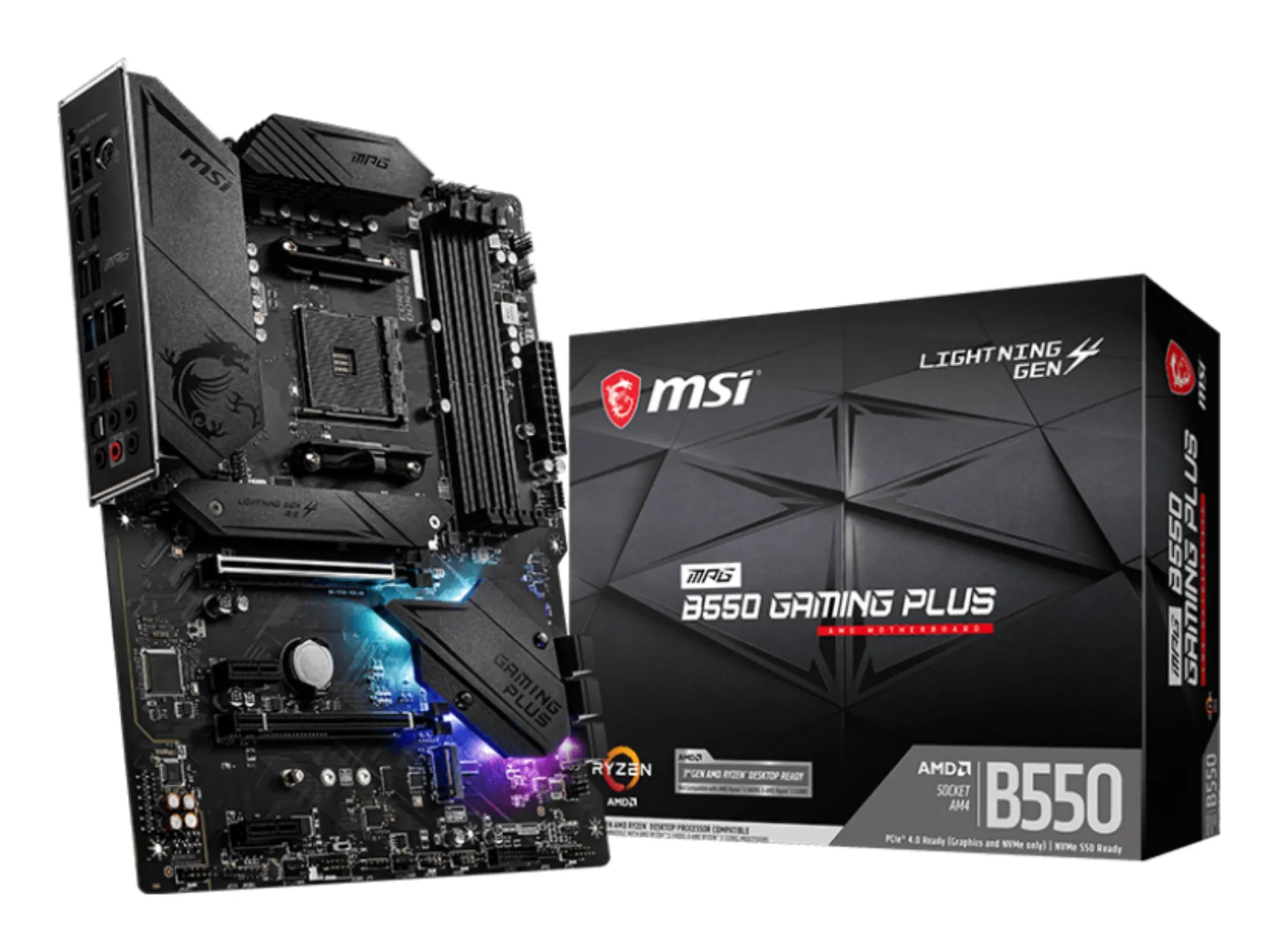 MSI MPG B550 GAMING PLUS (AM4) (D) - immagine 1