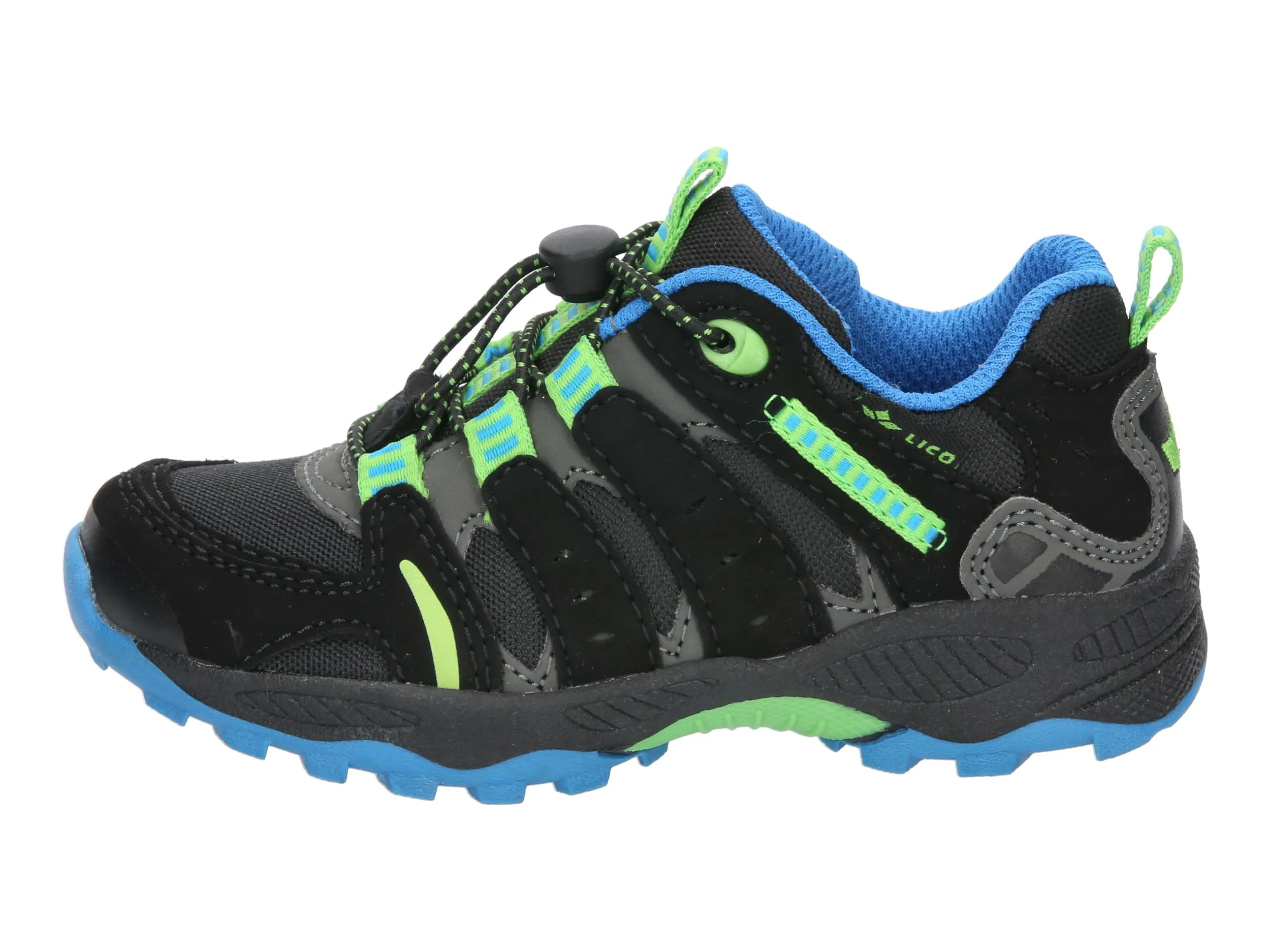Lico Fremont, Scarpe da Trekking Unisex - Bambini e Ragazzi, Nero Blu Limone, 26 EU - immagine 6