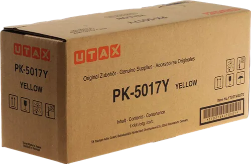 ORIGINALE Utax toner giallo PK-5017Y 1T02TVAUT0 6000 pagine - immagine 1