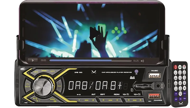Majestic autoradio DAB 900 Dab 900 Bk - immagine 1