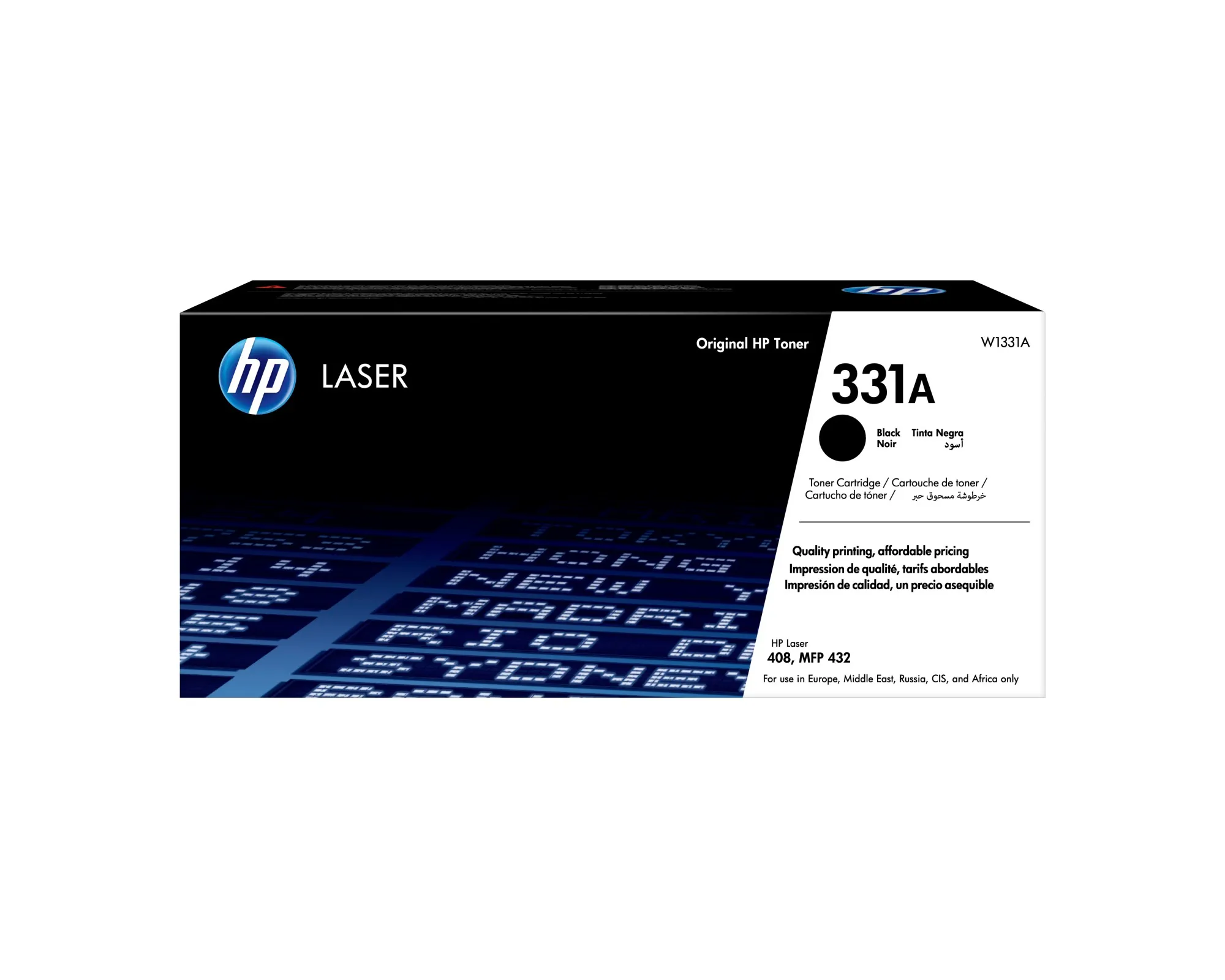 ORIGINALE HP toner nero W1331A 331A 5000 pagine - immagine 1