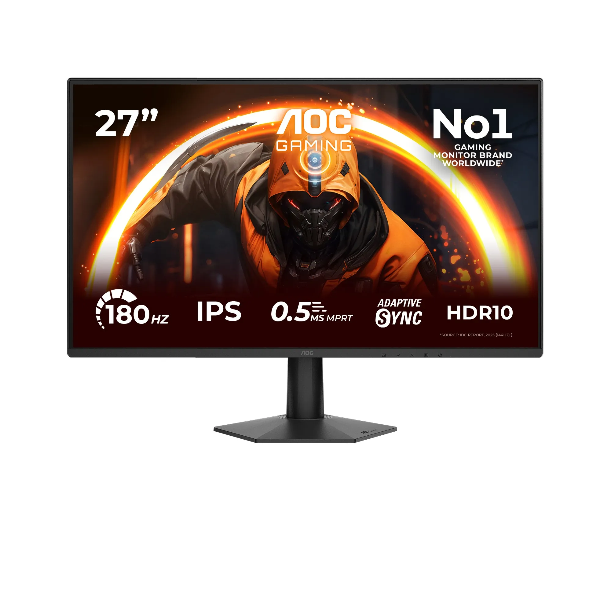 Mon 27Ips Fhd Hdmi Dp 05 G Sync Aoc 27G50F 144Hz Gaming - immagine 1