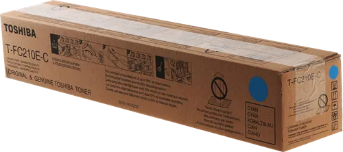ORIGINALE Toshiba toner ciano T-FC210EC 6AJ00000159 33600 pagine - immagine 1