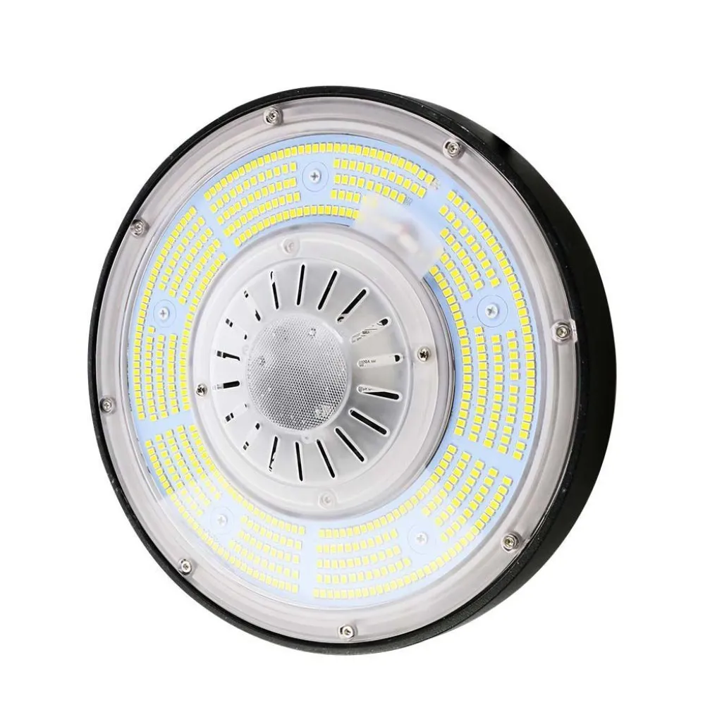 V-TAC Campana Industriale LED 100W 185LM/W UFO con Driver MeanWell 110° 4000K IP65 Dimmerabile ( 1-10V ) - immagine 1