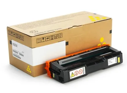 ORIGINALE Ricoh toner giallo 407719 SP C252HEY 6000 pagine - immagine 1
