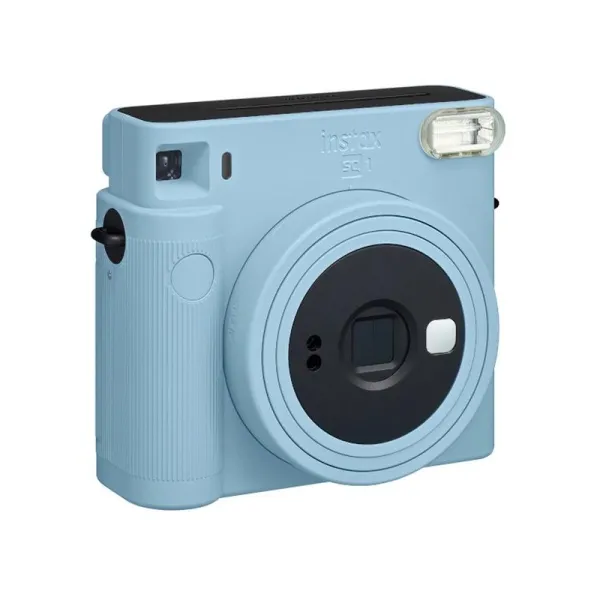 Fotocamera istantanea Fujifilm Instax Square SQ1 - Dimensioni immagine 62x62 mm - Esposizione automatica - Blu ghiacciaio - immagine 1