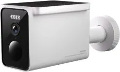 Xiaomi Solar Outdoor Camera BW400 Pro Set Telecamera di sorveglianza esterna 2.5K - Pannello solare integrato e batteria da 10000 mAh - Campo visivo 132º - Rilevamento movimento umano - Visione notturna a colori - IP66 - Chiamata bidirezionale - Colore bianco - immagine 1