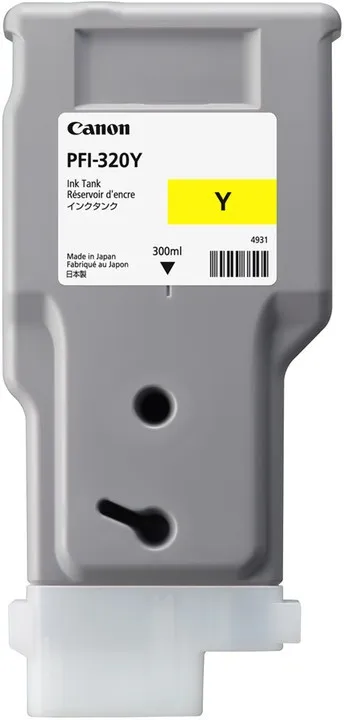 Canon PFI320 cartuccia originale giallo - 2893C001 - immagine 1