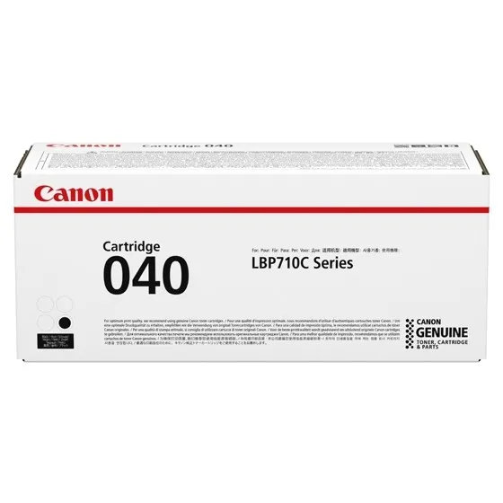 ORIGINALE Canon toner nero 040bk 0460C001 6300 pagine - immagine 1