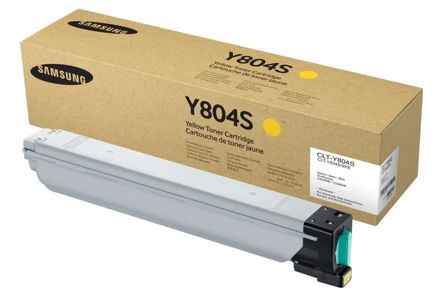 ORIGINALE Samsung toner giallo CLT-Y804S SS721A 15000 pagine - immagine 1