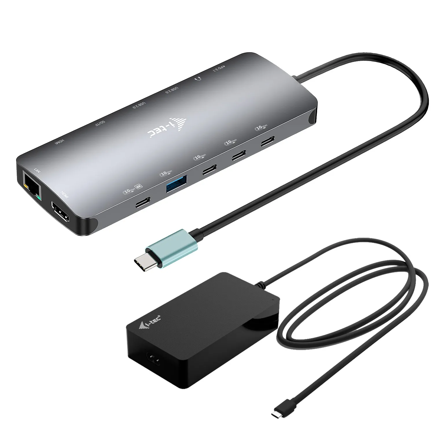 I-Tec Docking Station Usb-C Nano 3X Lcd 2X Hdmi 1X Usb-C Video Pd 140W - immagine 1