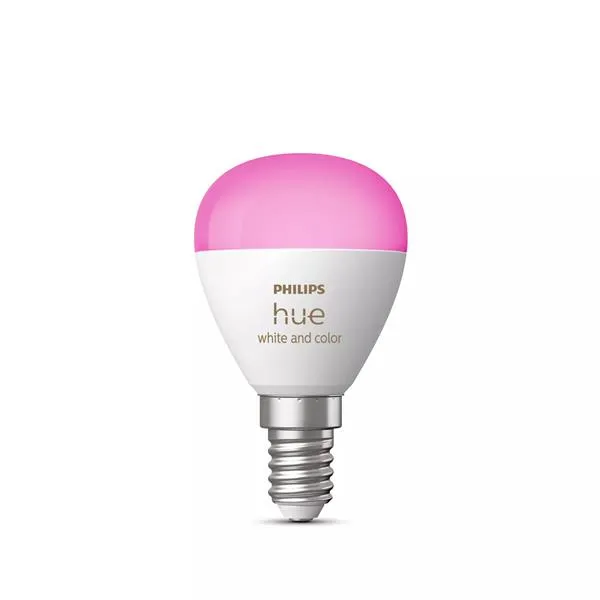 Philips Hue White And Color Ambiance Sferetta Lampadina E14 40W 929003573601 - immagine 1