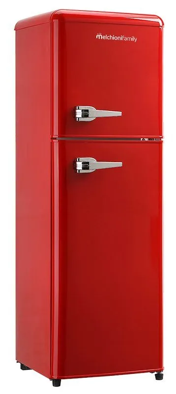 Melchioni Frigorifero Combinato Siberia 85L Rosso - immagine 1