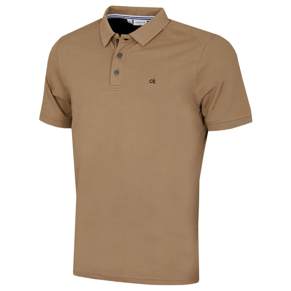 Calvin Klein Uomo Polo Golf Campus - Biscotto - M - immagine 1