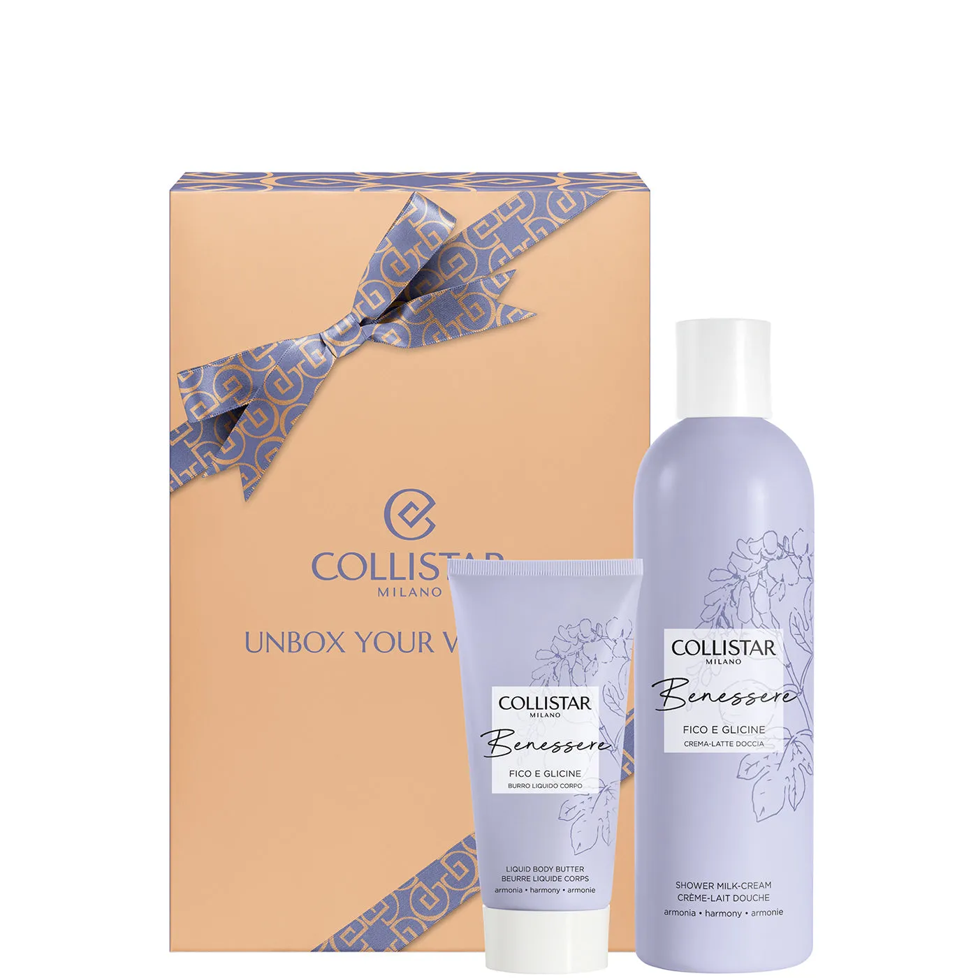 Collistar Benessere Fico e Glicine Confezione - 250 ML - immagine 1