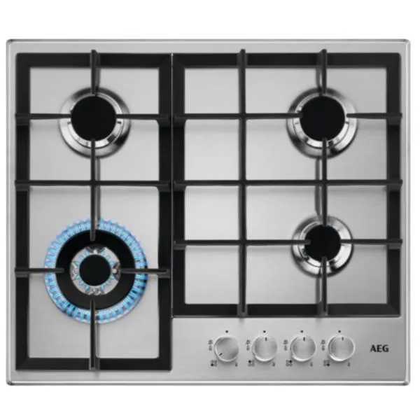 Aeg Piano Gas HGB64400SM 60CM 4F Inox 949640849 - immagine 1