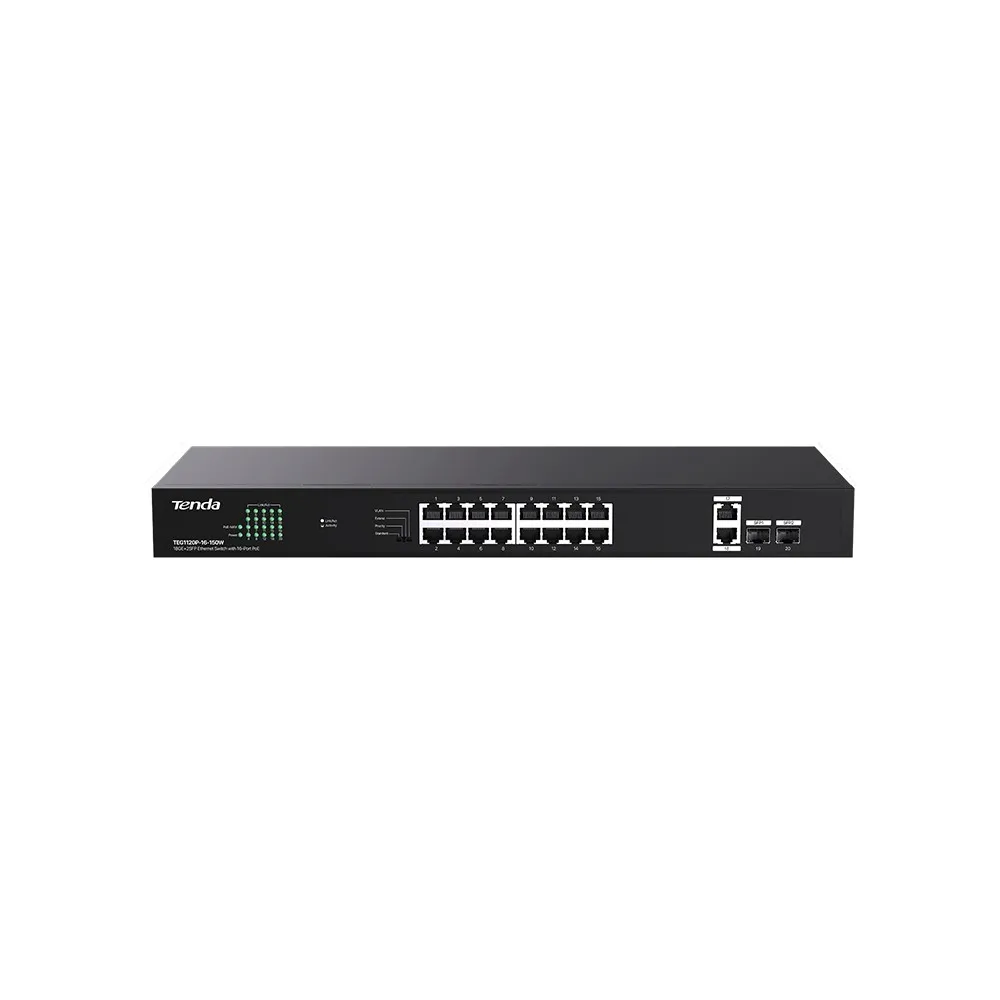 Tenda Switch Poe Unmanaged 20 Port 16 Poe - immagine 1