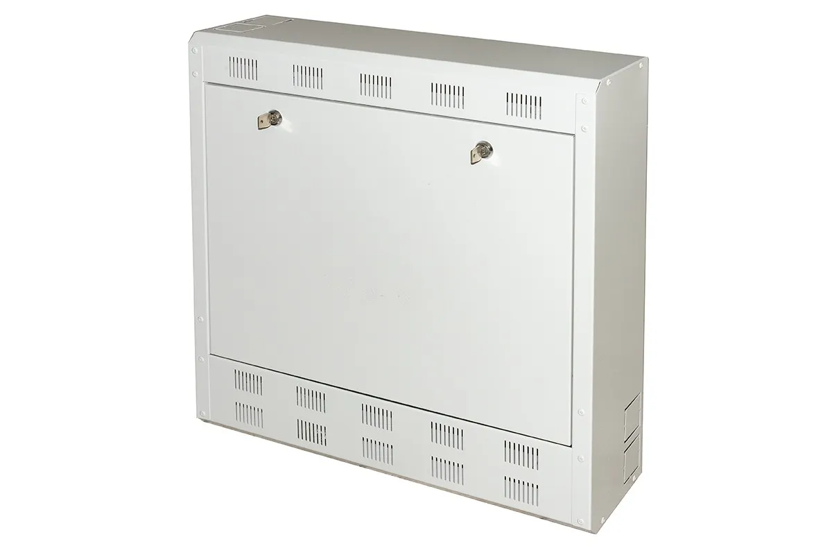 Box A Muro Dvr/Nvr 2 Serrature Con Ripiano Apribile Mm 580(L) X 600(A) X 160(P) - immagine 1