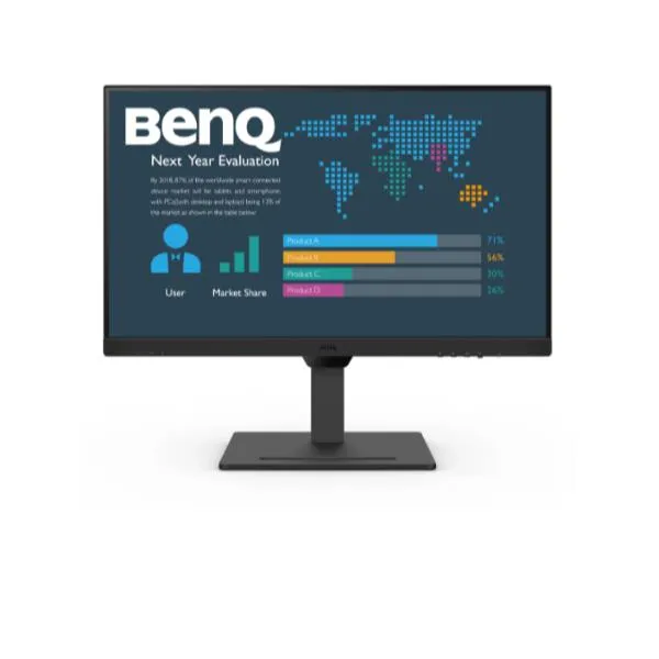 Benq 27 Ips QHD 2560x1440 Usb-C 65W Speaker 2Wx2 Height Adjustable 9H.LLLLA.TPE - immagine 1