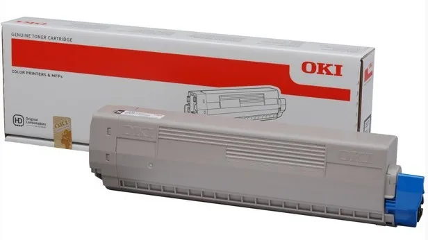 ORIGINALE OKI toner nero 44844508 C831/841 10000 pagine - immagine 1