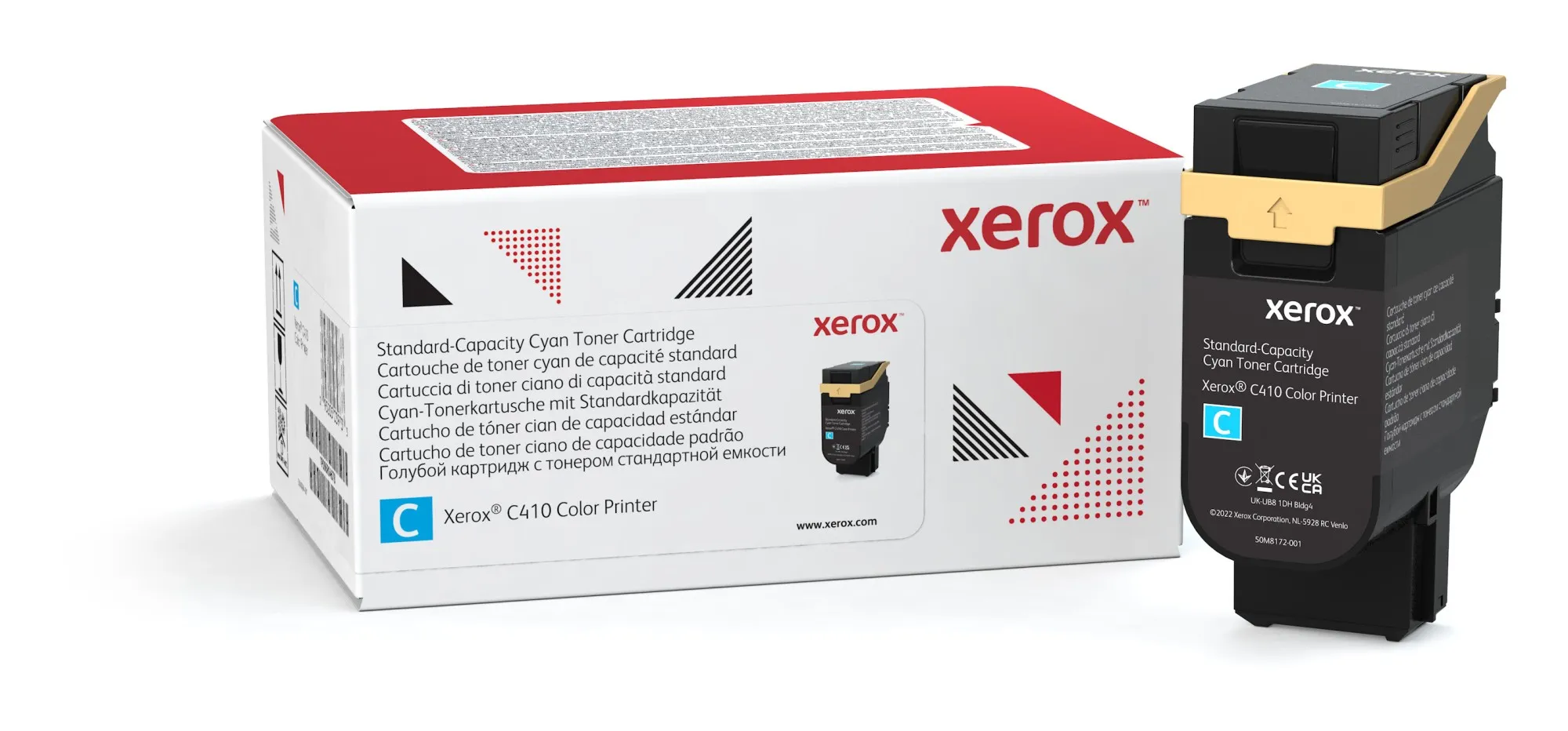 ORIGINALE Xerox toner ciano 006R04678 C410/415 2000 pagine - immagine 1