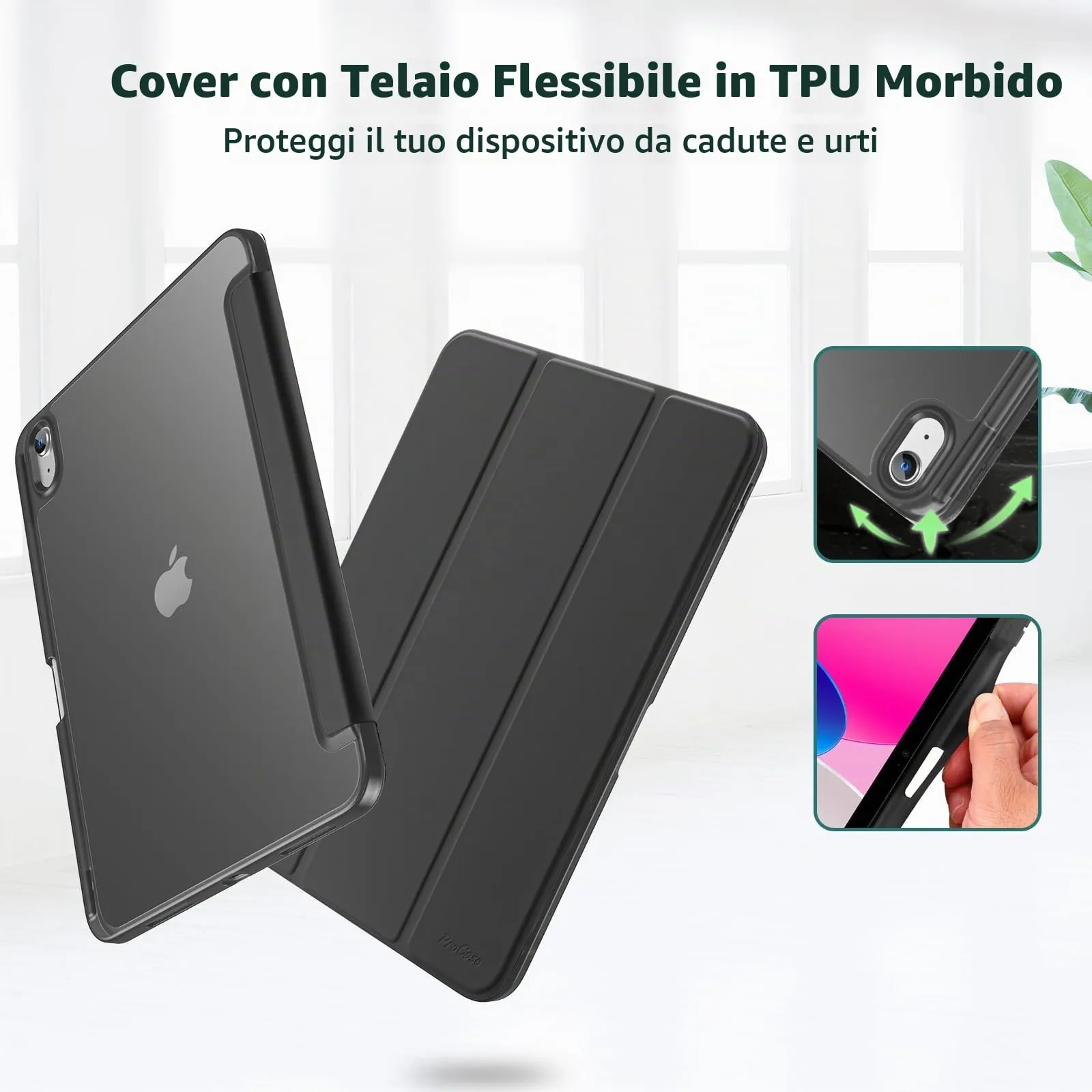 ProCase Cover iPad 11 Gen A16 11 Pollici 2025/iPad 10 Gen 10,9 Pollici 2022 - immagine 5
