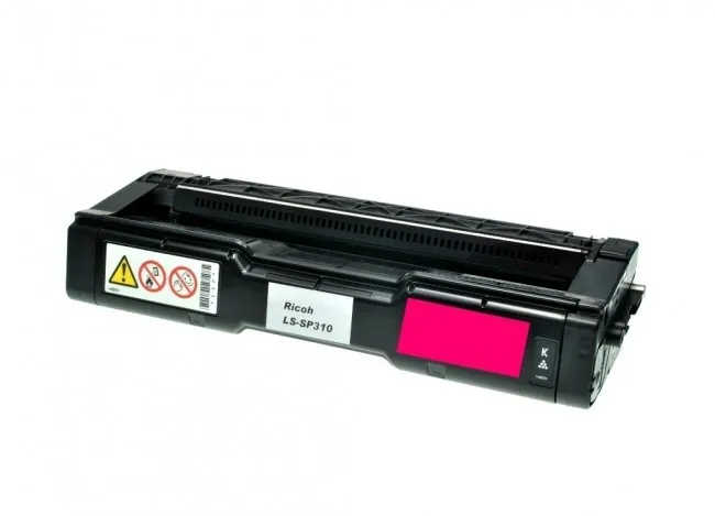 ORIGINALE Ricoh toner magenta 407636/406481 SP C310M 6000 pagine alta capacit? - immagine 1