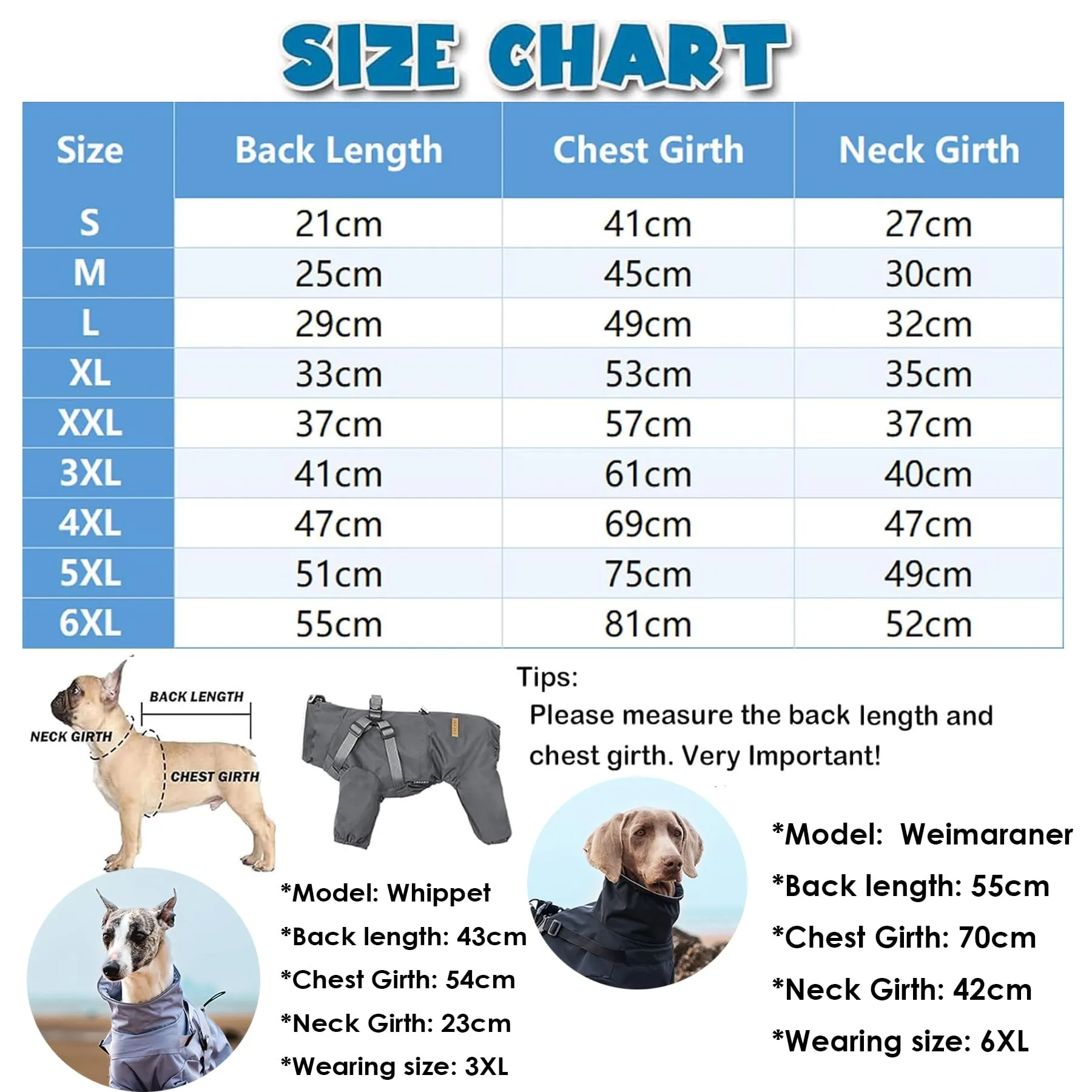 BT Bear Impermeabile con Pettorina per Cani, Giacca Regolabile a 4 Zampe per Cani con Pettorina Tuta Riflettente Impermeabile per Cani di Taglia Media e Grande, Grigio 6XL - immagine 3