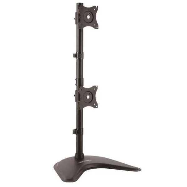 Startech Supporto Da Scrivania Per Due Monitor - Verticale ARMBARDUOV - immagine 1
