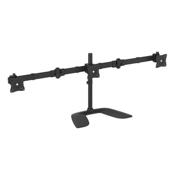 Startech Supporto/Braccio Articolabile Per Triplo Monitor In Acciaio Fino A 27 - Stand 3x Schermi Vesa (ARMBARTRIO2) ARMBARTRIO2 - immagine 1