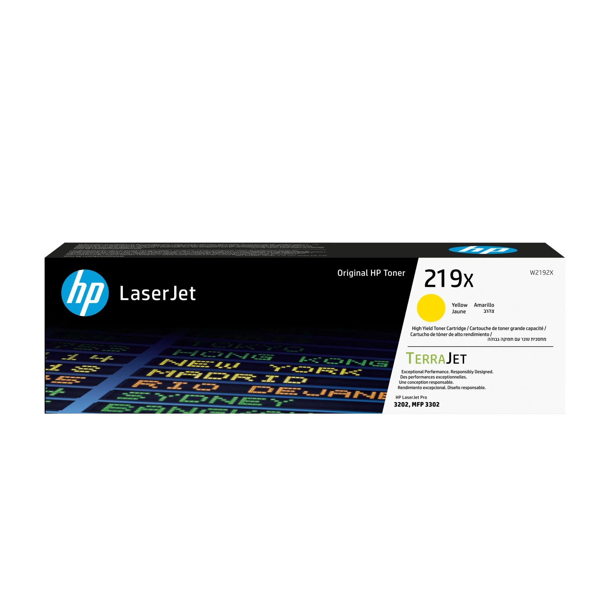 HP Cartuccia toner originale ad alta capacità LaserJet 219X giallo - immagine 1