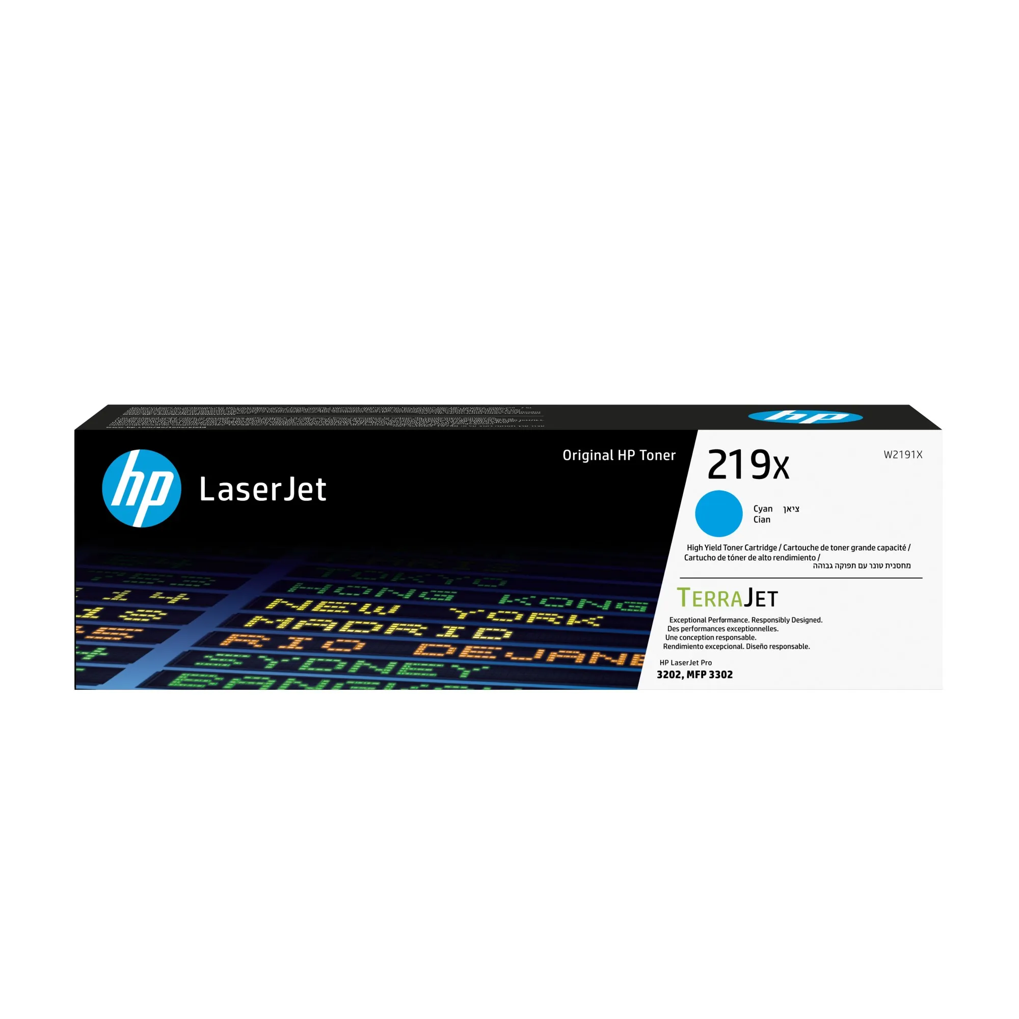 HP Cartuccia toner originale ad alta capacità LaserJet 219X ciano - immagine 1