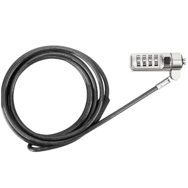 Targus ASP66GLX-S 1.65M BLACK/SILVER Cavo Di Sicurezza Per Notebook ASP66GLX-S - immagine 1