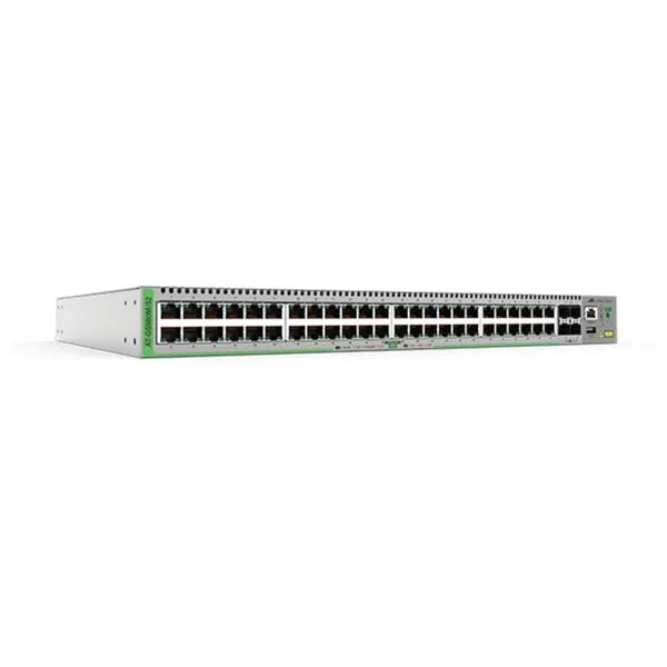 Allied Telesis 48-PORT 10/100/1000T 4-PORT 100/1000X Sfp Gigabit Ethernet Managed Switch 1 Fixed Ac Power Supply Eu Cord AT-GS980M/52-50 - immagine 1