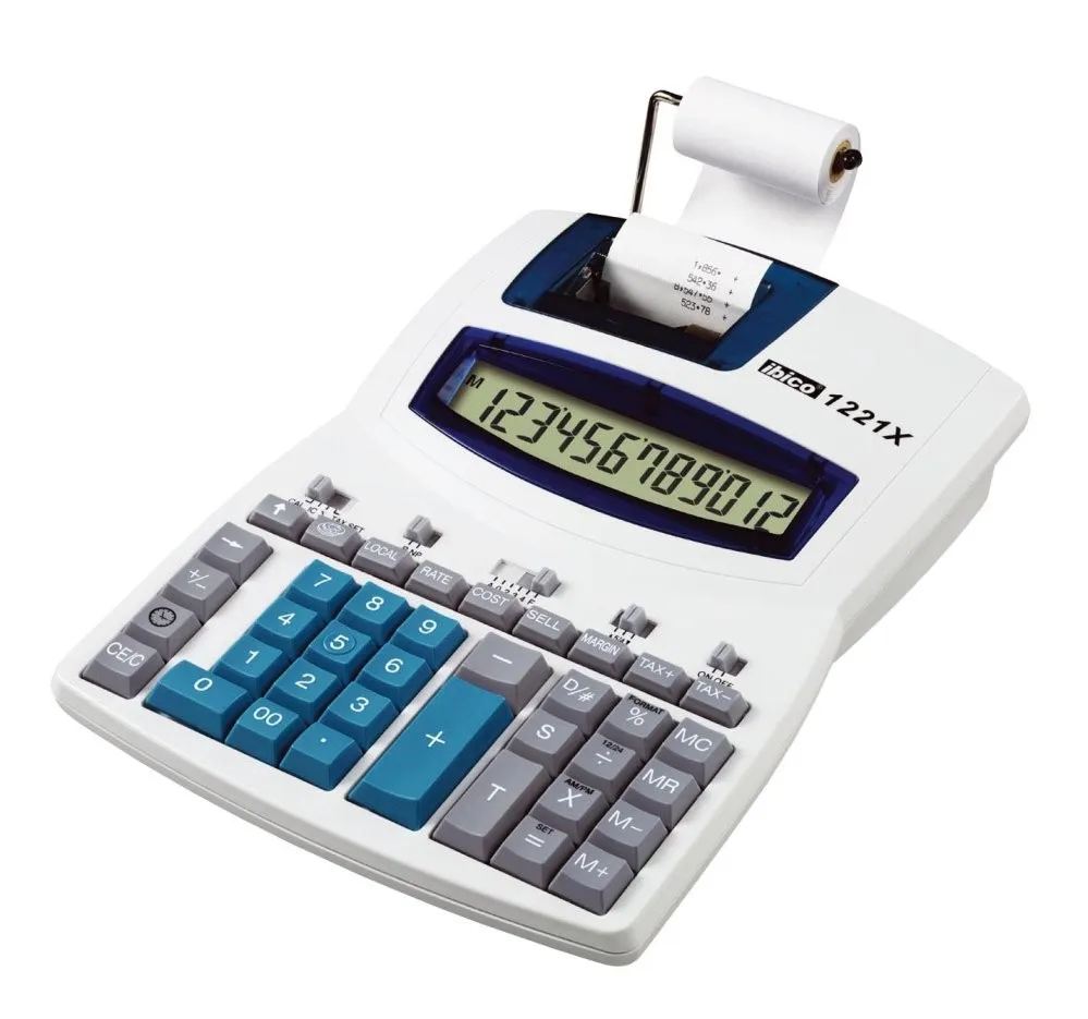 Rexel Ibico 1221X Calcolatrice Scrivente Semiprofessionale - immagine 1