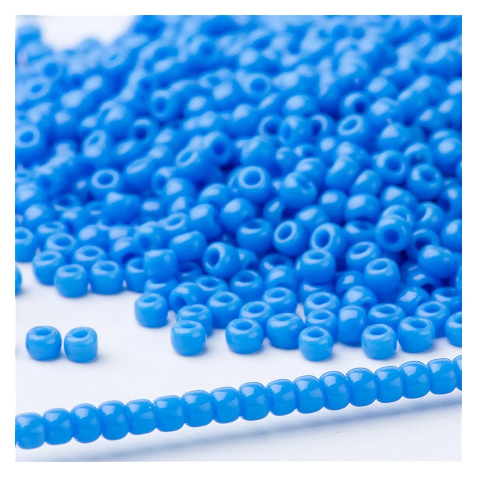 MURUI ZZ 2 Millimetri 11/0 Blu Toho Seedbeads Native Beadwork for Beads Embridery 3grams / Lotto Circa 290pcs Y912 (Color : TOHO 43D) - immagine 1