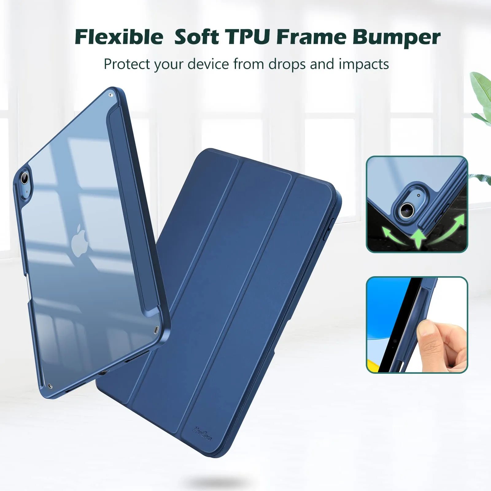 ProCase Cover iPad 11 Gen A16 11 Pollici 2025/iPad 10 Gen 10,9 Pollici 2022 - immagine 4