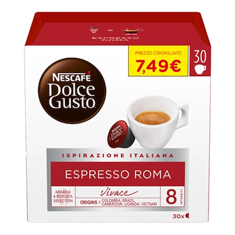 Nestle' espresso Roma 12468828 x30 - immagine 1
