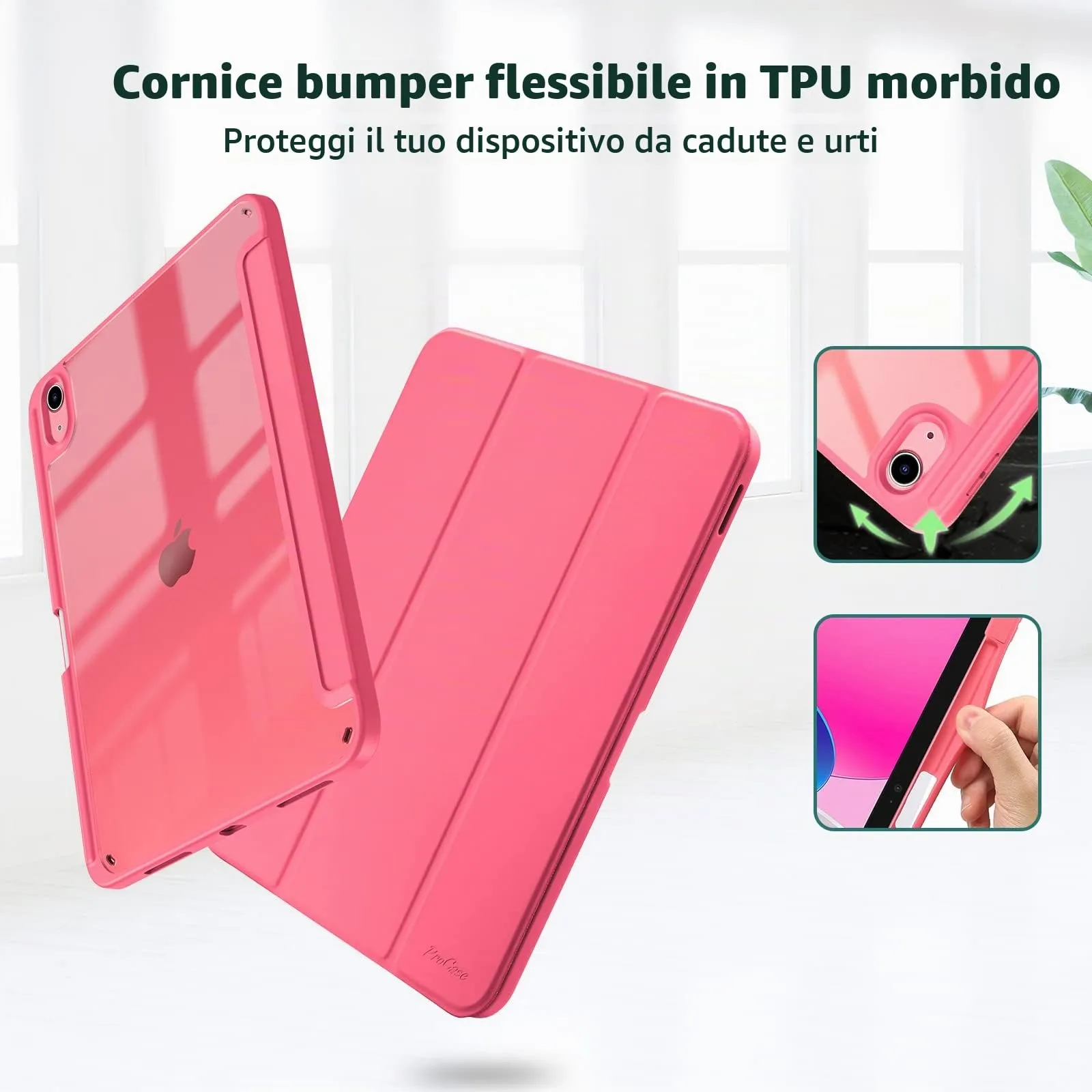 ProCase Cover iPad 11 Gen A16 11 Pollici 2025/iPad 10 Gen 10,9 Pollici 2022 - immagine 3