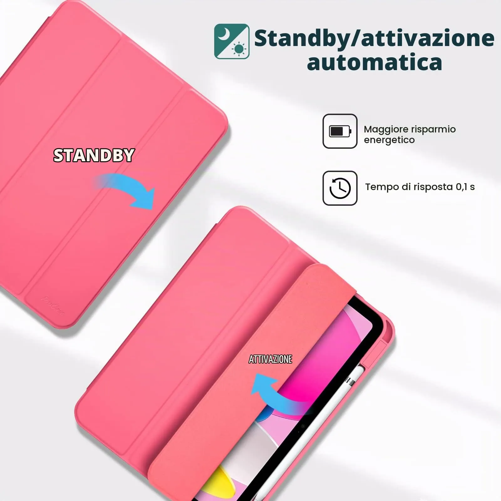ProCase Cover iPad 11 Gen A16 11 Pollici 2025/iPad 10 Gen 10,9 Pollici 2022 - immagine 5