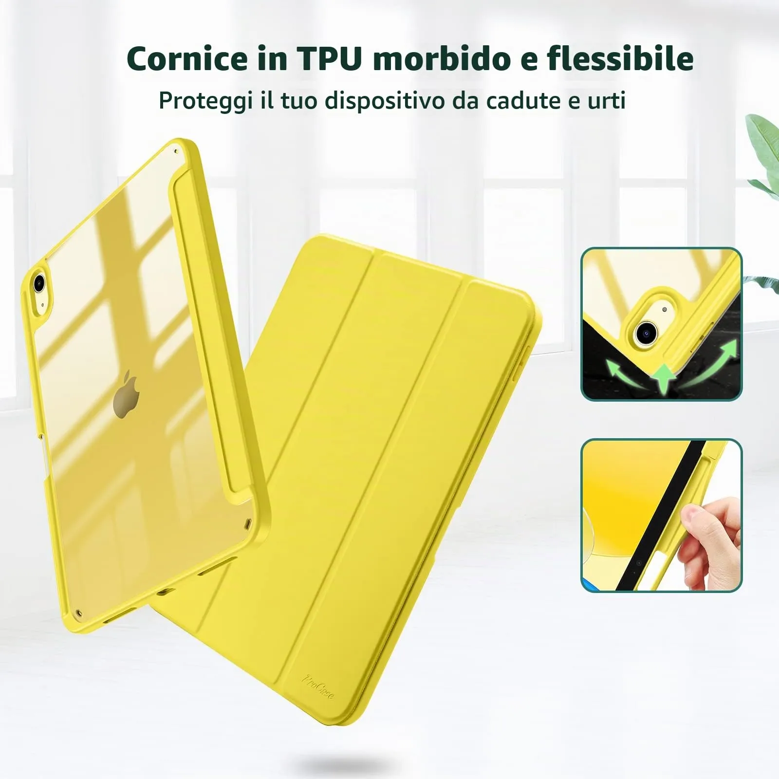 ProCase Cover iPad 11 Gen A16 11 Pollici 2025/iPad 10 Gen 10,9 Pollici 2022 - immagine 4
