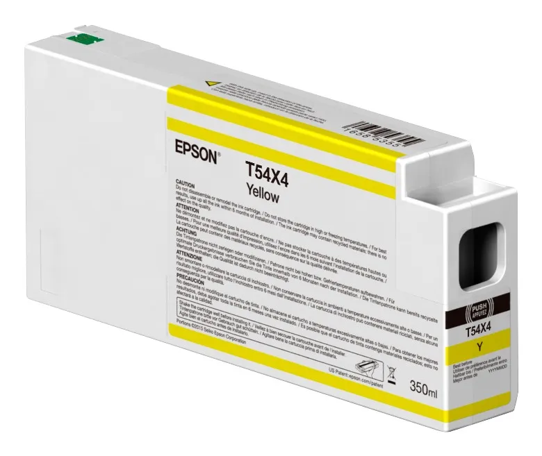 ORIGINALE Epson Cartuccia d'inchiostro giallo C13T54X400 T54X4 350ml - immagine 1