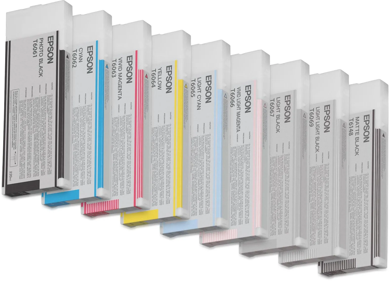 ORIGINALE Epson Cartuccia d'inchiostro magenta (chiaro) C13T606C00 T606C 220ml - immagine 1
